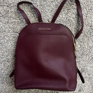 Michael Kors Handbag Backpack, Maroon